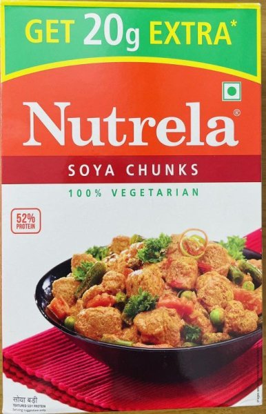 Photo1: SOYA CHUNKS NUTRELA 200g / ソヤチャンクス  [GET 20g EXTRA] (1)