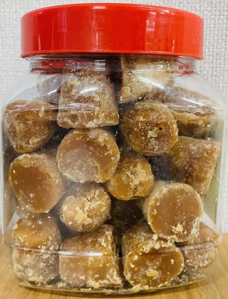 Photo1: JAGGERY CUBES 500g / ジャグリーキューブ 500ｇ [GUR, SUGARCANE] (1)