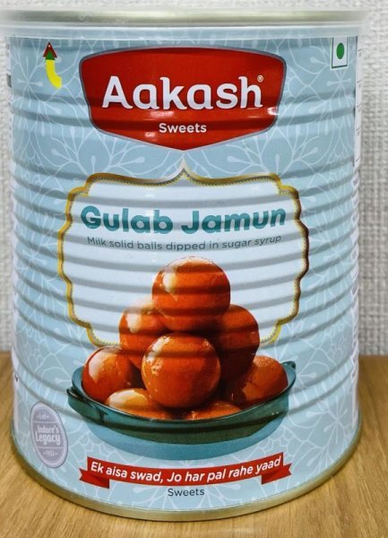 Photo1: GULAB JUMUN CAN (Any Available Brand) -1kg / グラブジャムン 缶 (1)