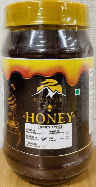 Photo1: PURE & HALAL MOUNTAIN HONEY 500g / はちみつ (1)