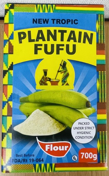 Photo1: TROPIC PLANTAIN FUFU  700g / トロピック プランテインフフ 700g (1)