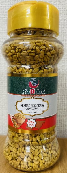 Photo1: FENUGREEK WHOLE SEED 100g /  フェネグリークホール 100g  (1)