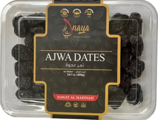 Photo1: DATES AJWA 400g / ナツメヤシ アジュワ (1)