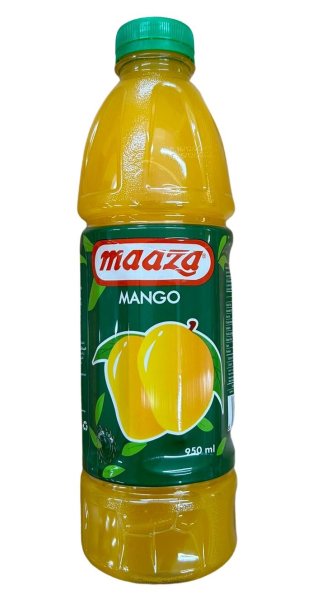 Photo1: MANGO JUICE MAAZA 950ml / マンゴージュース (1)