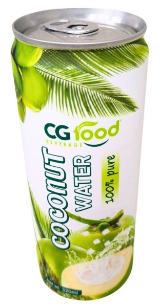 Photo1: CG COCONUT WATER 320ml / CG ココナッツウォーター 320ml (1)